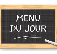 Menu du jour